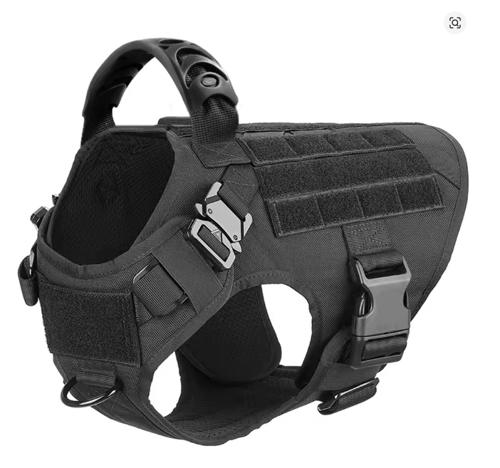 Military / Tactical DOG Vest (BLACK)