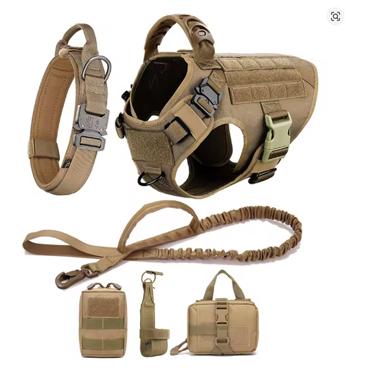 Military / Tactical DOG Vest (CREAM)