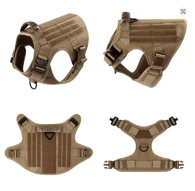 Military / Tactical DOG Vest (BLACK)